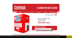 Desktop Screenshot of cervenekontejnery.cz